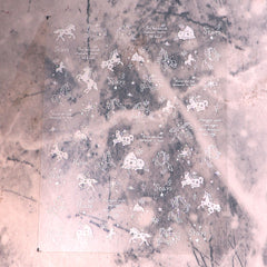 Glitter Nail Sticker - Dreamy Pegasus