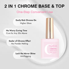 2-in-1 Chrome Top Coat