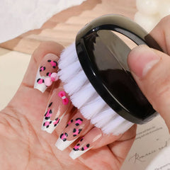 Handle Grip Nail Cleaning Brush - Big Round