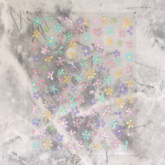 Shell Nail Sticker - Spring Flowers