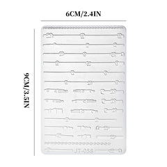 Nail Art Mold - JT058 Belt