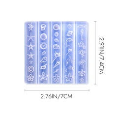 3D Nail Art Mold (Upgrade) - #32 Ocean Vibes
