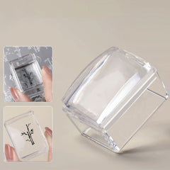 Alcohol-washable Nail Stamper (Rectangle)