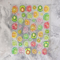 Jelly Nail Sticker - Juicy Fruit