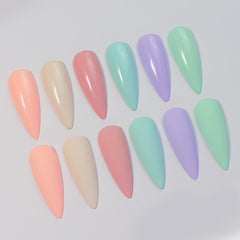 Hema-Free Color Gel Polish Set - S20 Milk Candy