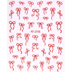 Nail Sticker - Ribbon Bowknot