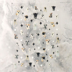 5D Nail Sticker - Dog 02