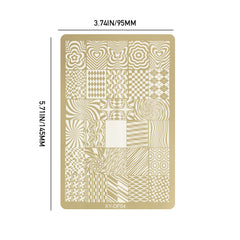 Nail Stamping Plates - Kaleidoskop
