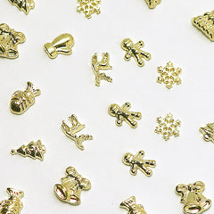 Christmas Nail Charms - Alloy