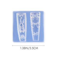3D Nail Art Mold (Upgrade) - #14 Rabbit Bowknot