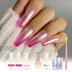 Trendy Nail Design Kit - No.4 Pink Barbie