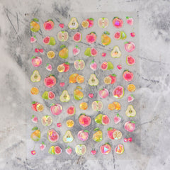 Shell Nail Sticker - Pastel Fruit