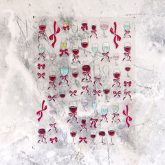 Chrome Nail Sticker - Grape Wine