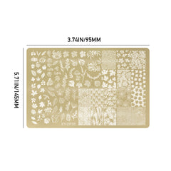 Nail Stamping Plates - Hello Autumn