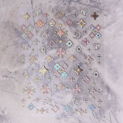 Rhinestone Nail Sticker - Boho