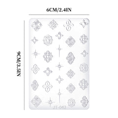 Nail Art Mold - JT042 Vintage