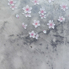 Shell Nail Sticker - Pink Flower