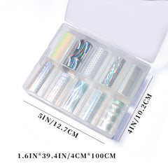Nail Transfer Foil - Holographic (Mix)