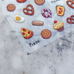 Jelly Nail Sticker - Dessert