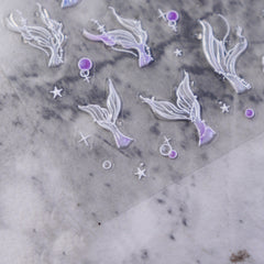 Jelly Nail Sticker - Mermaid