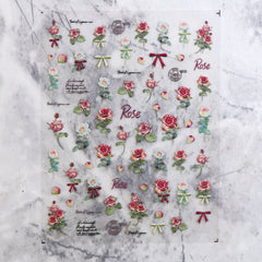 5D Nail Sticker - Rose Day