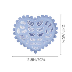 3D Nail Art Mold - #23 Wings