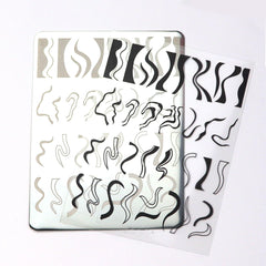 Nail Stamping Plates - Swirls