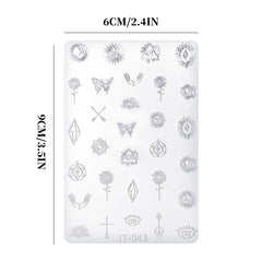 Nail Art Mold - JT043 Mystic Totem