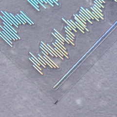 Chrome Nail Sticker - Holo Strips