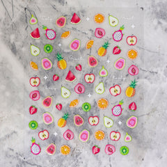 Jelly Nail Sticker - Fruit Party