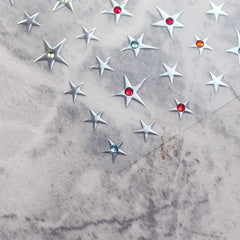 Rhinestone Nail Sticker - Five-Pointed Star