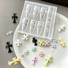 3D Nail Art Mold (Upgrade) - #50 Cross