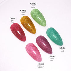 Hema-Free Rainbow Candy Reflective Gel - G0405 Grape Fizz