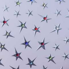 Rhinestone Nail Sticker - Five-Pointed Star