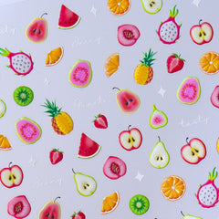 Jelly Nail Sticker - Fruit Party