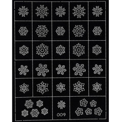 Nail Stickers - Christmas Hollow Stencil