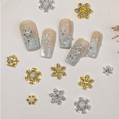 Snowflake Nail Charms
