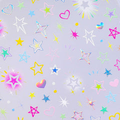 Chrome Nail Sticker - Colorful Star