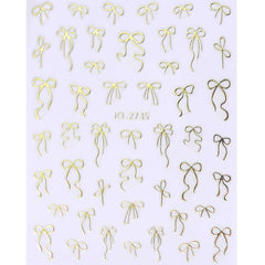 Nail Sticker - Ribbon Bowknot