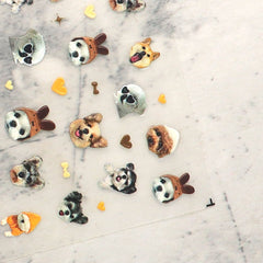 5D Nail Sticker - Dog 01