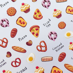 Jelly Nail Sticker - Dessert