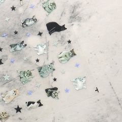 5D Nail Sticker - Cats 02