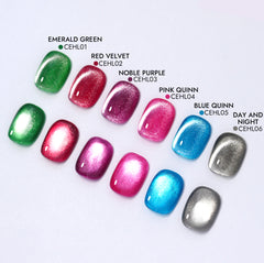 Holiday Lights Cat Eye (Hema-Free) - CEHL05 Blue Quinn