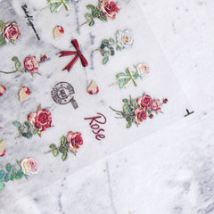 5D Nail Sticker - Rose Day
