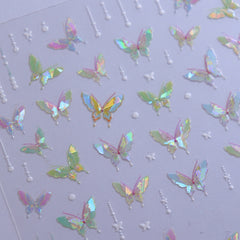 Shell Nail Sticker - Mint Mambo