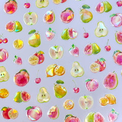 Shell Nail Sticker - Pastel Fruit