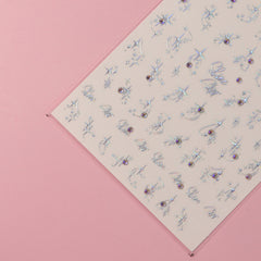 Rhinestone Nail Sticker - Romantic Night Sky