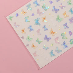 Shell Nail Sticker - Fairy Butterfly