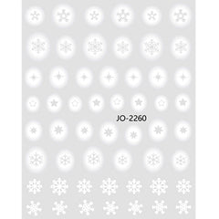 Nail Sticker - Airbrush Snowflake