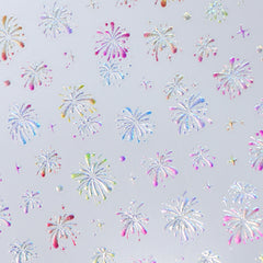 Chrome Nail Sticker - Brilliant Fireworks